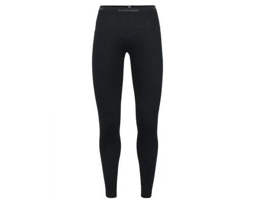 Термоштани жіночі Icebreaker, Oasis Leggings, Black, XS