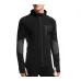 Кофта чоловіча Icebreaker, Atom LS Zip, black/monsoon, L (атр.101 455 001 L)
