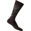 Шкарпетки жіночі Icebreaker, Hike + Lite Crew, earthen/magenta, M