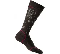 Шкарпетки жіночі Icebreaker, Hike + Lite Crew, earthen/magenta, M (арт.102 085 201 M)