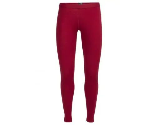 Термоштани жіночі Icebreaker, BF 200 Oasis Leggings, oxblood, XS