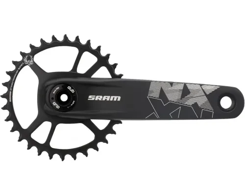 Шатуни Sram, SRAM NX Eagle Boost 148 DUB 12s 165 w Direct Mount 32t X-SYNC 2 Steel Chainring Black (DUB Cups/Bearings Not Included)