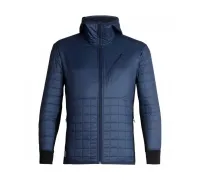 Куртка чоловіча Icebreaker, Helix LS Zip Hood, midnight navy, M (арт.103 432 403 M)