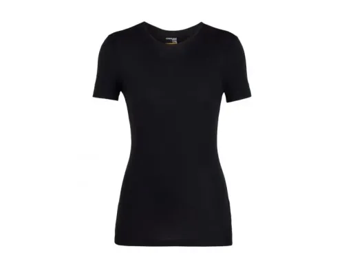 Футболка жіноча Icebreaker Everyday SS Crewe BLACK, XS
