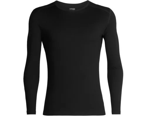 Футболка із довгим рукавом Icebreaker, Tech LS Crewe WMN Black, S