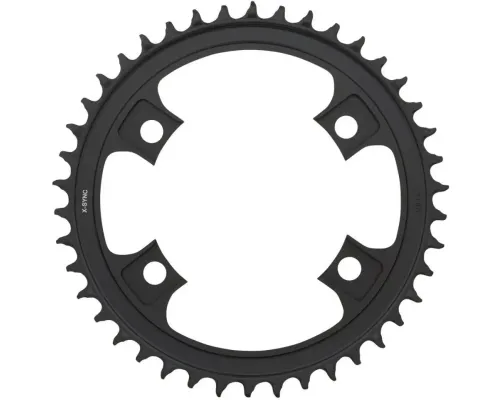 Зірка шатуна Sram, ROAD 44T 107BCD X-SYNC BLAST BLACK