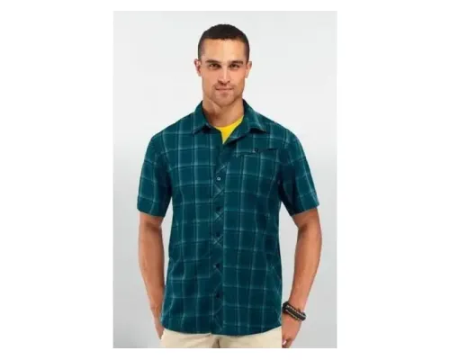 Теніска чоловіча Icebreaker, Departure SS Shirt, plaid night, M