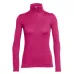 Футболка з довгим рукавом Icebreaker, BF 260 Tech Top LS Half Zip, magenta, S (арт.100 524 J78 S)