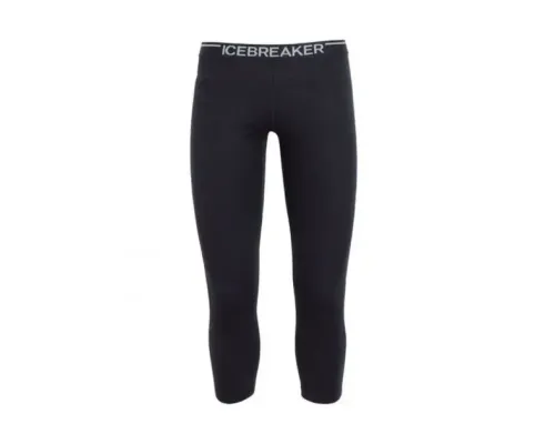 Термоштани чоловічі Icebreaker, 3/4 BF 200 Oasis Legless, black, S