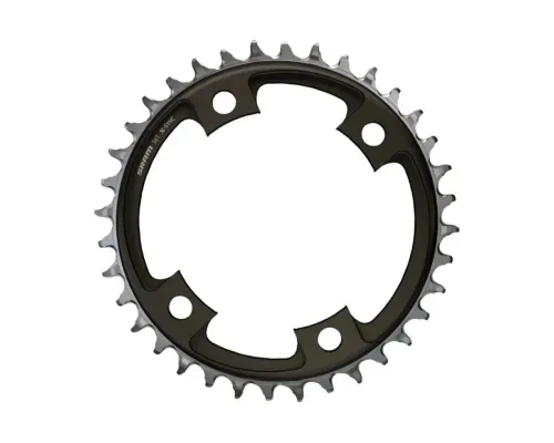 Зірка шатуна Sram, ROAD 38T 107BCD X-SYNC BLAST BLACK