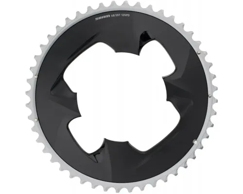 Зірка шатуна Sram, ROAD 48T 107BCD 2X12 FORCE POLAR GREY WITH COVER PLATE