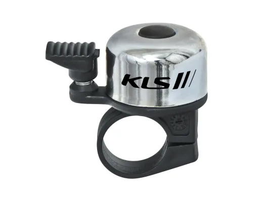 Дзвінок на руль KLS Bang 10 сріблястий OEM