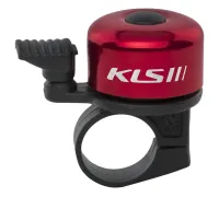 Дзвінок на руль KLS Bang 10 червоний OEM